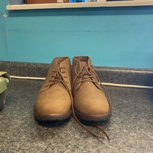 Goodfellow & Co Tan Chukka Boots with Minimalist Design